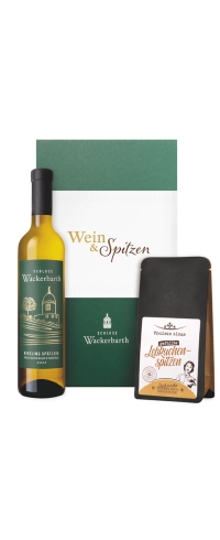 Präsent "Wein & Spitzen - Tradition die verbindet"