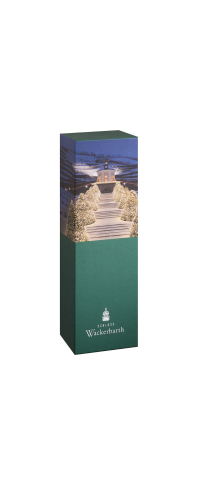Winterlicher Geschenkkarton für 1 Flasche