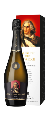 August der Starke Sekt trocken im Geschenkkarton