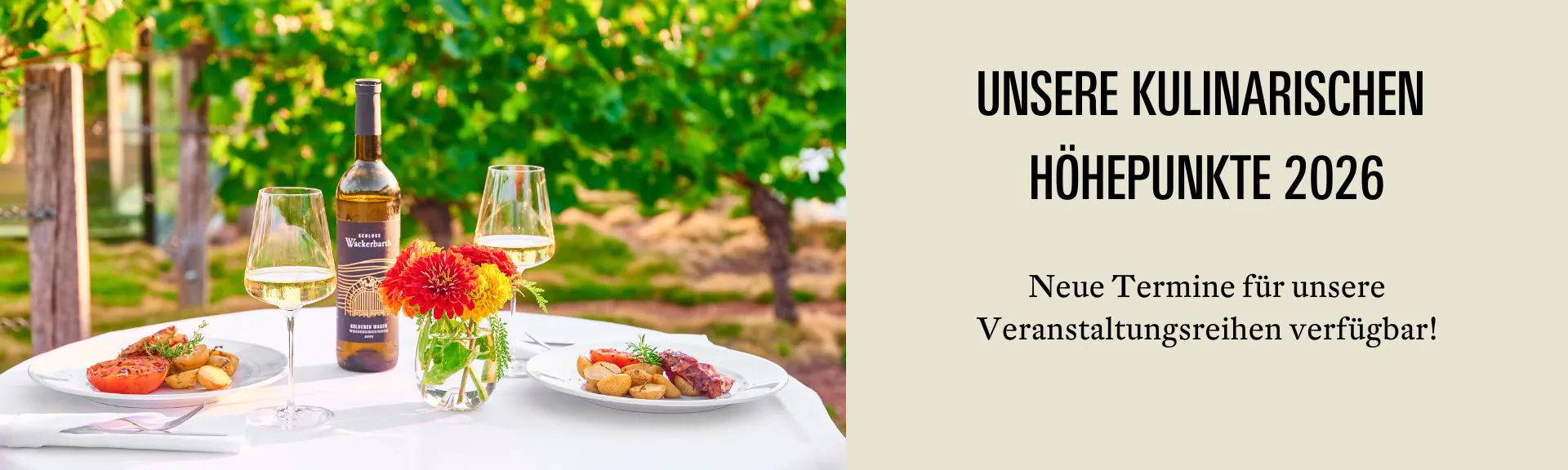 Kulinarische Höhepunkte 2026